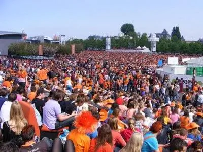 День королевы в Амстердаме