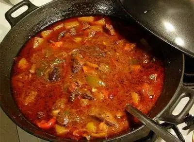 Приготовление гуляша