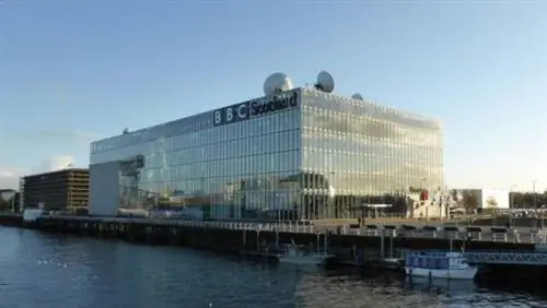 Здание BBC Scotland на Пасифик-Куэй, Глазго, Шотландия