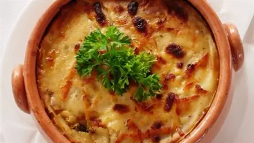 Приготовление мусаки