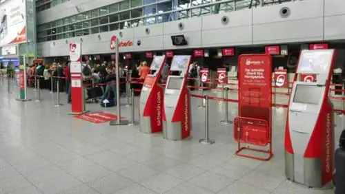 Регистрация на рейс Air Berlin