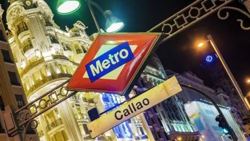 Передвижение по Мадриду на метро