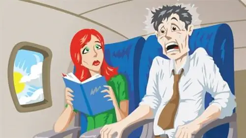 Симптомы аэрофобии или страха перед полетом