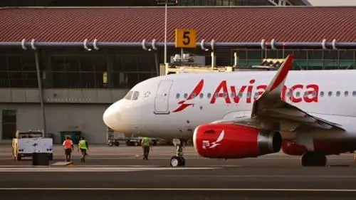 Самолет авиакомпании Avianca