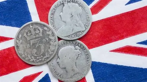 Британские монеты XIX века.