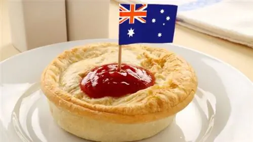 Австралийский пирог с фаршем