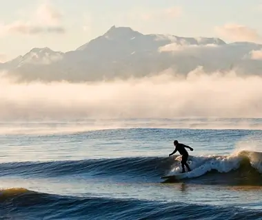 Cold-Water Surfing