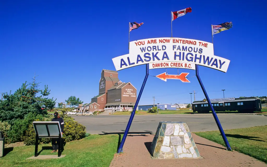 Доусон-Крик-британо-колумбия-канада-ALASKAHWY0617