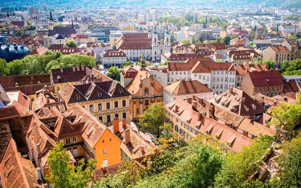 вена к Graz-австрии-EUROADTRIP0319