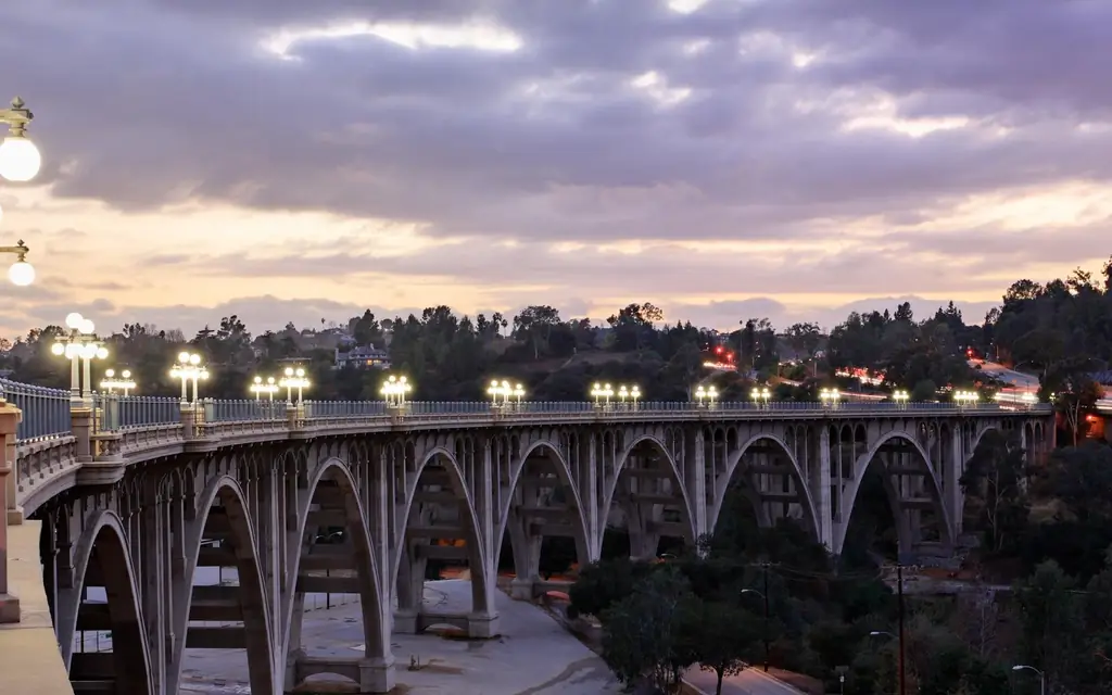 колорадо-улица-мост-Pasadena-LALA1216