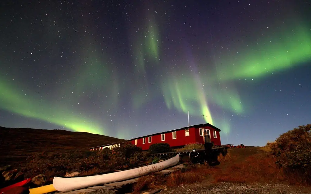 Kangerlussuaq-Гренландский-северо-отбой MARCHLIGHTS1218