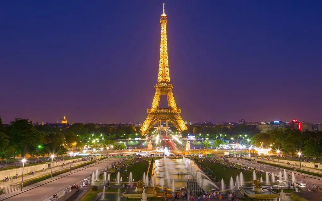Трокадеро-Eiffel башня-Париж-EIFFELPM0118