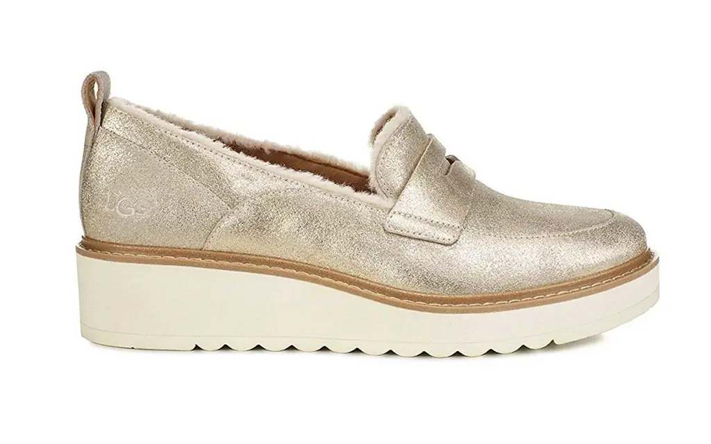 угги-металлическая платформа клин-WEDGES1218
