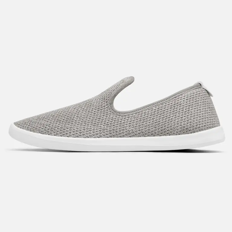 Allbirds Tree Loungers in Fog (White Sole)