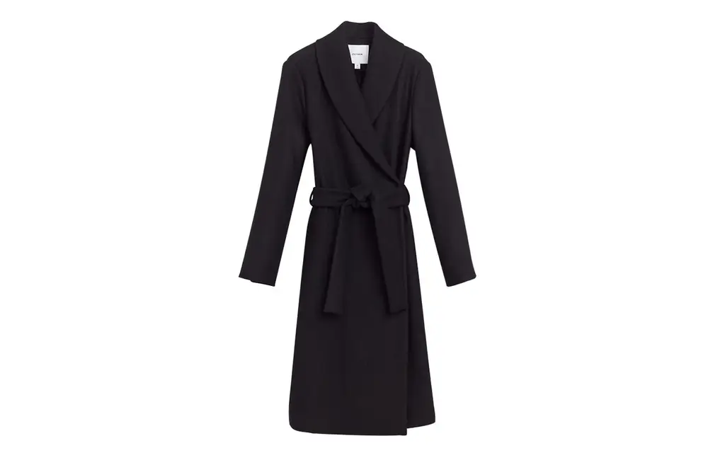 cuyana-мягкие наматывается пальто LONGCOATS0819