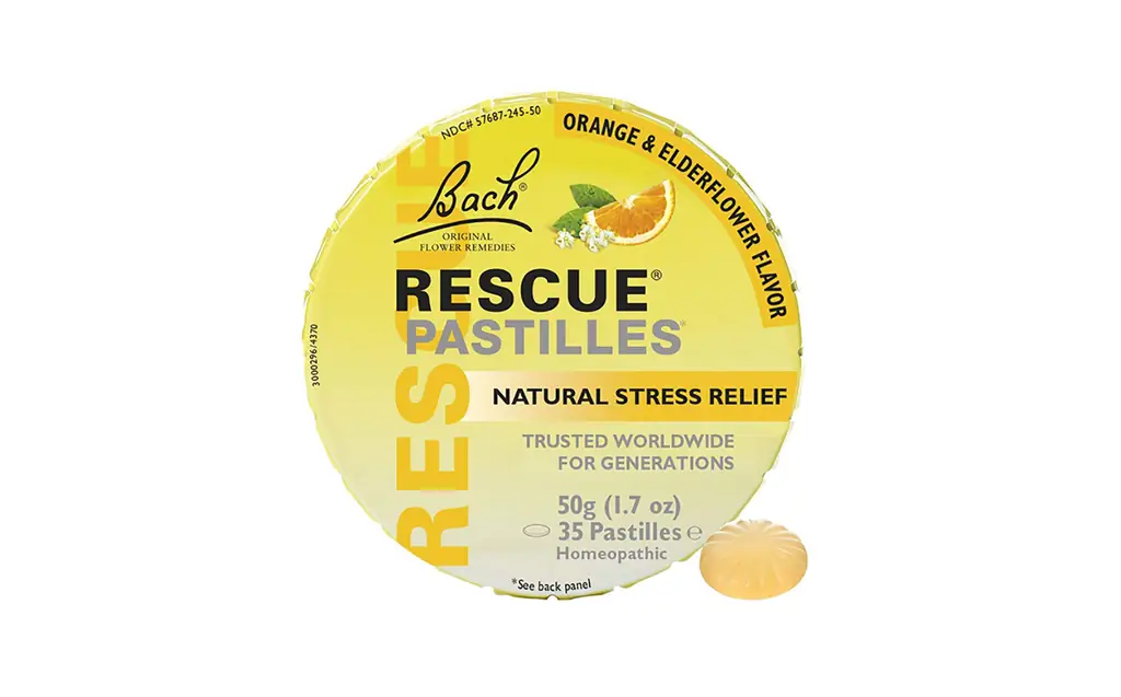 Bach Rescue Remedy Natural Stress Relief Pastilles