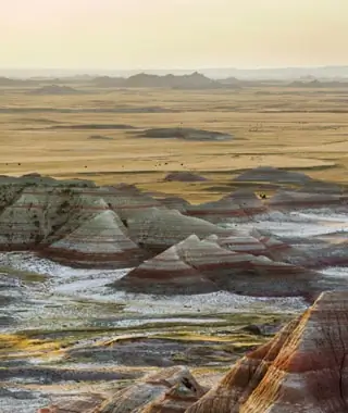 Sage Creek Primitive Campground in Badlands National Park, SD