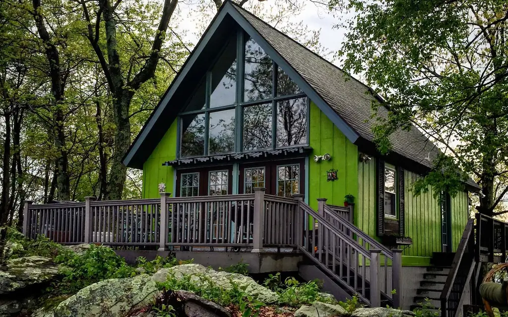 кабина-на-горе-запад Виргинии COZYAIRBNB1117
