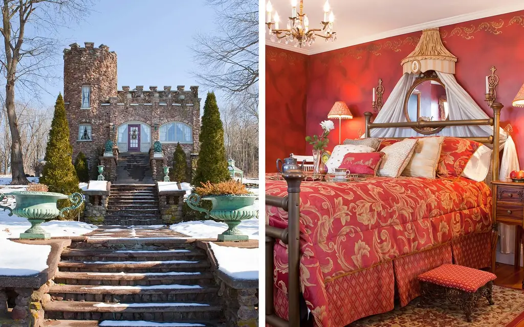 Уютный-сборник рассказов-замок-коннектикут-COZYAIRBNB1117