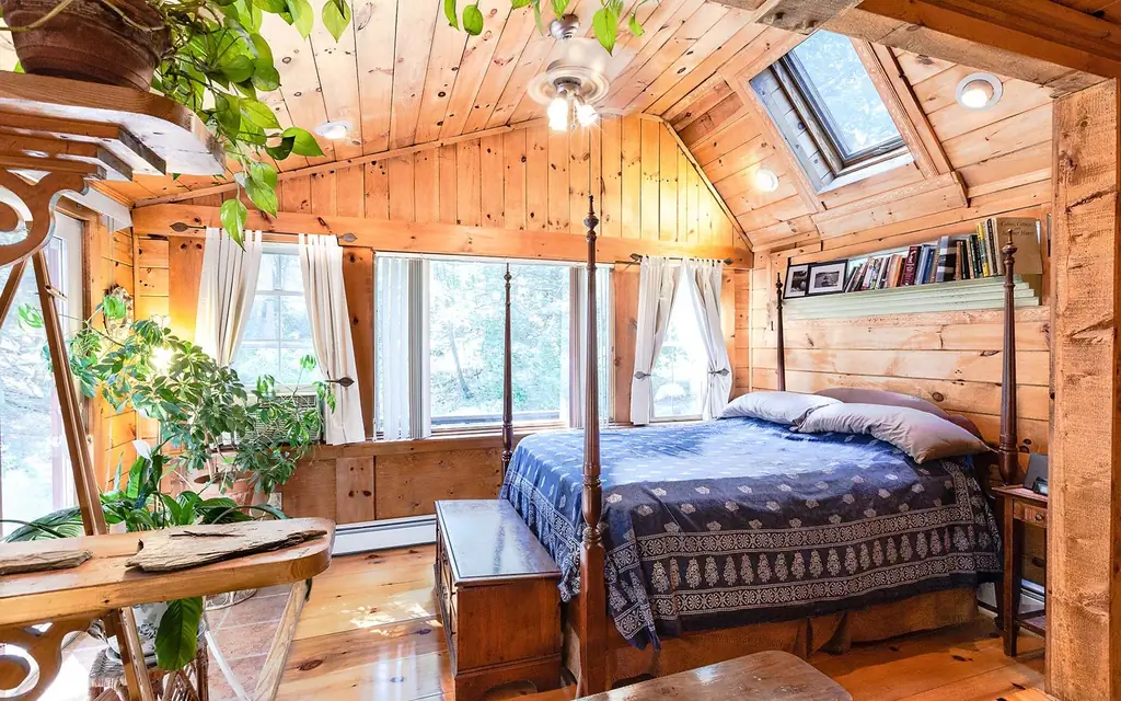 обаятельный-озеро-коттедж-Массачусетс COZYAIRBNB1117