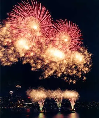 Лучший фейерверк 4 июля