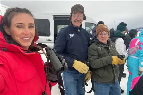 Дочь и родители в Dorothy's Pullout