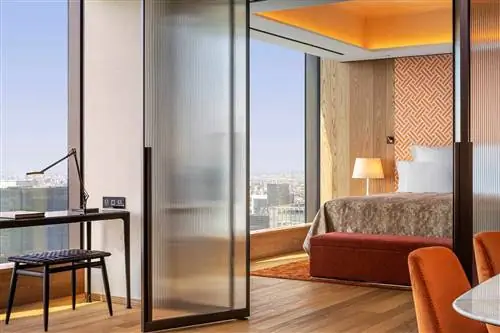 Спальня люкс отеля Bulgari Tokyo