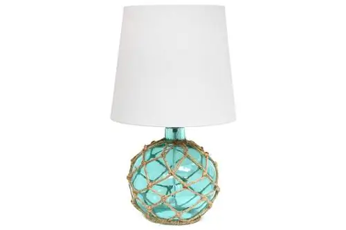 Настольная морская лампа Elegant Designs LT1050-AQU Buoy Rope