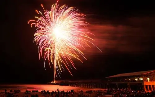 Фейерверк, Уэст-Бич, Галф-Шорс, Алабама