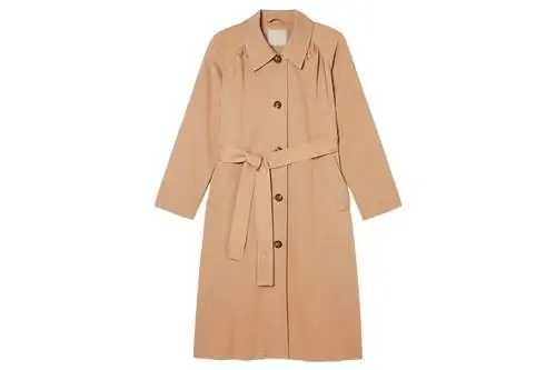 Тренч с драпировкой Everlane The Gathered