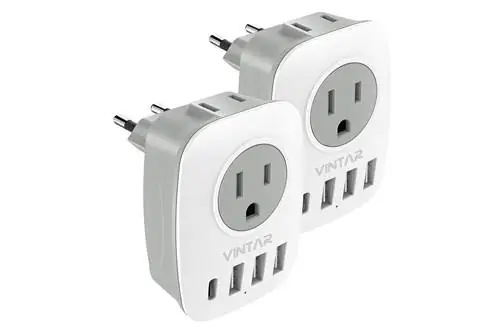 Переходник для штепсельной вилки Vintar International