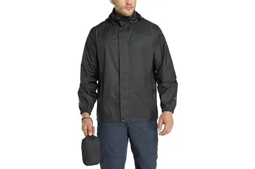 33, 000ft Packable Rain Jacket Легкая водонепроницаемая мужская куртка от дождя