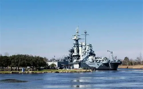 Линкор Северная Каролина Уилмингтон