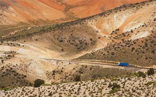 Пустынный Пейзаж Солончаков Атакама Чили