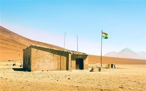 Пустынный Пейзаж Солончаков Атакама Чили