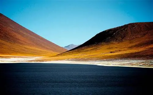 Пустынный Пейзаж Солончаков Атакама Чили