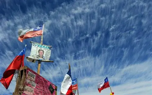 Пустынный Пейзаж Солончаков Атакама Чили