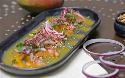 Ceviche в La Cevicheria, в Париже, Франция