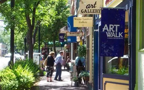 Шопинг и галереи в Старом Колорадо-Сити