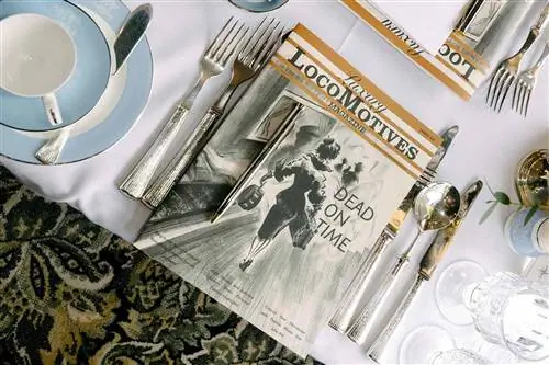 Пейзаж "Тайна убийства" на борту Belmond British Pullman