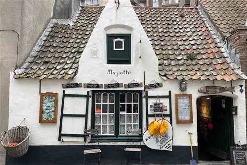 Внешний вид Huisje Van Majutte в Бланкенберге, Бельгия