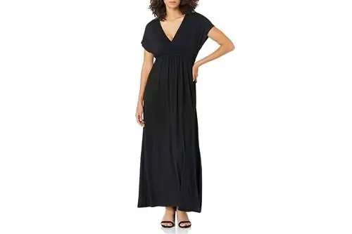 Женское макси-платье Amazon Essentials с завышенной талией (доступно в больших размерах)