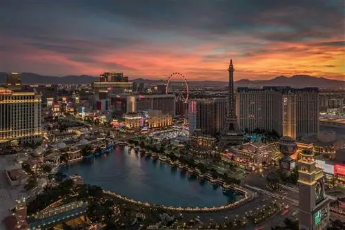 Лас-Вегас на закате