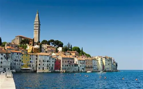 Самые красивые прибрежные города: Ровинь, Хорватия