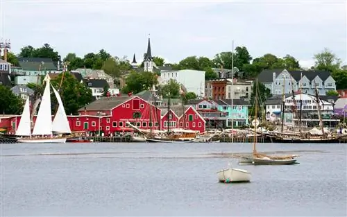 Самые красивые прибрежные города: Луненбург, Канада