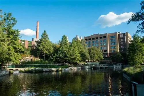 Река, протекающая через Сан-Антонио