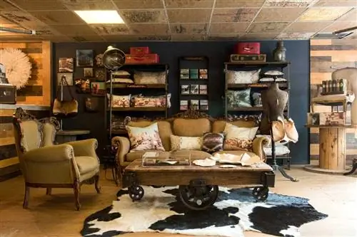 Интерьер магазина Urban Cottage на Бермудских островах