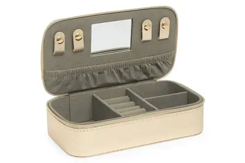 Средняя прямоугольная шкатулка для драгоценностей