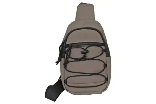 Прорезиненная сумка-слинг