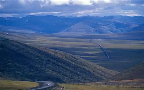 Континентальный водораздел, территория Юкон, Канада
